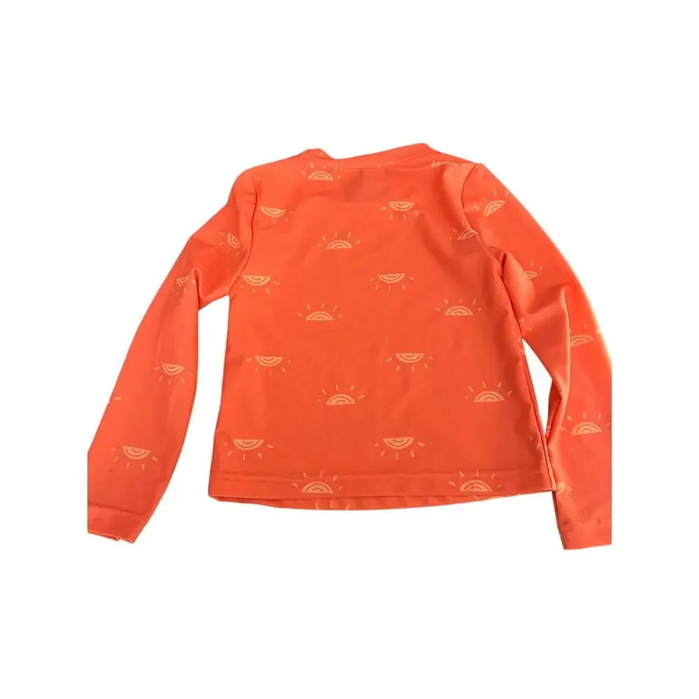 CARTER’S 2 Piece Striped Rashguard Swimsuit Set / Size: 4T